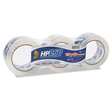 Duck® Hp260 Packaging Tape, 3" Core, 1.88" X 60 Yds, Clear, 3-pack freeshipping - TVN Wholesale
